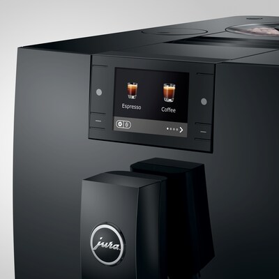 Jura C9 2-Cups Coffee & Espresso Machine Combination, Piano Black (15739)