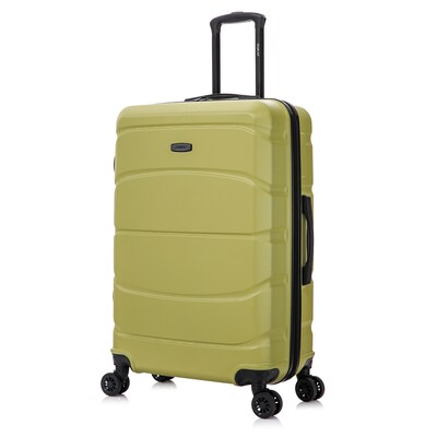 DUKAP Sense 28 Hardside Suitcase, 4-Wheeled Spinner, TSA Checkpoint Friendly, Green (DKSEN00L-GRN)