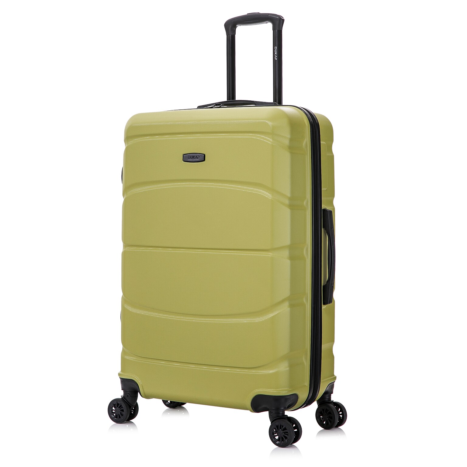 DUKAP Sense 28 Hardside Suitcase, 4-Wheeled Spinner, TSA Checkpoint Friendly, Green (DKSEN00L-GRN)