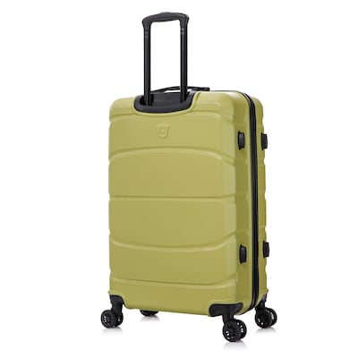 DUKAP Sense 28" Hardside Suitcase, 4-Wheeled Spinner, TSA Checkpoint Friendly, Green (DKSEN00L-GRN)