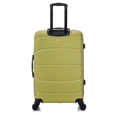 DUKAP Sense 28" Hardside Suitcase, 4-Wheeled Spinner, TSA Checkpoint Friendly, Green (DKSEN00L-GRN)