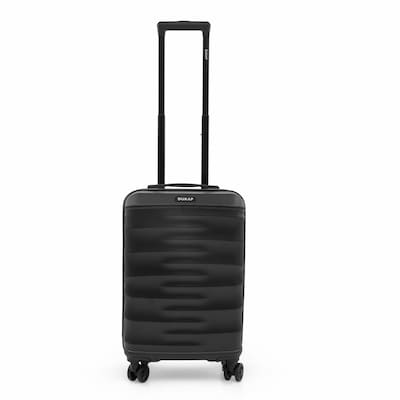 DUKAP RAV 2" Hardside Carry-On Suitcase, 4-Wheeled Spinner, TSA Checkpoint Friendly, Black (DKRAV00S-BLK)