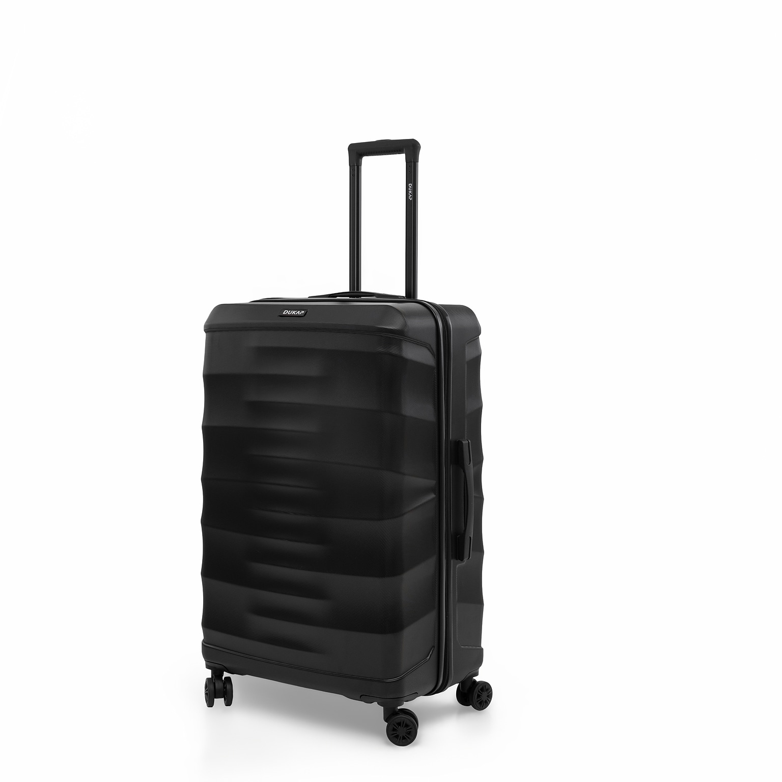 DUKAP RAV 29.52 Hardside Suitcase, 4-Wheeled Spinner, TSA Checkpoint Friendly, Black (DKRAV00L-BLK)
