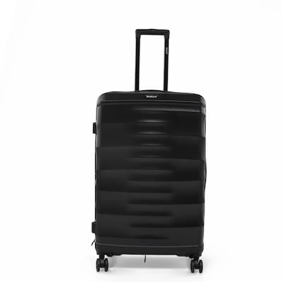 DUKAP RAV 29.52" Hardside Suitcase, 4-Wheeled Spinner, TSA Checkpoint Friendly, Black (DKRAV00L-BLK)