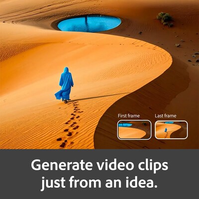 Adobe Firefly Pro for 1 User, 3-Month Subscription, PC, Download (ADO951800V266)