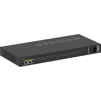 Netgear AV Line 16-Port Multi-Gigabit Ethernet Managed Switch, 10 Gbps, Black (XSM4216F-100NAS)