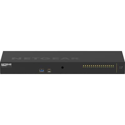 Netgear AV Line 16-Port Multi-Gigabit Ethernet Managed Switch, 10 Gbps, Black (XSM4216F-100NAS)