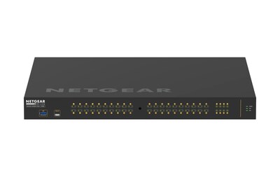 Netgear AV Line M4250 30-Port Gigabit Ethernet PoE Fully Managed, Gigabit, Black (GSM4230P-100NAS)