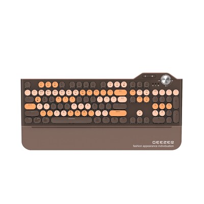 SaharaCase Wireless Mechanical Keyboard, Brown (KB21)