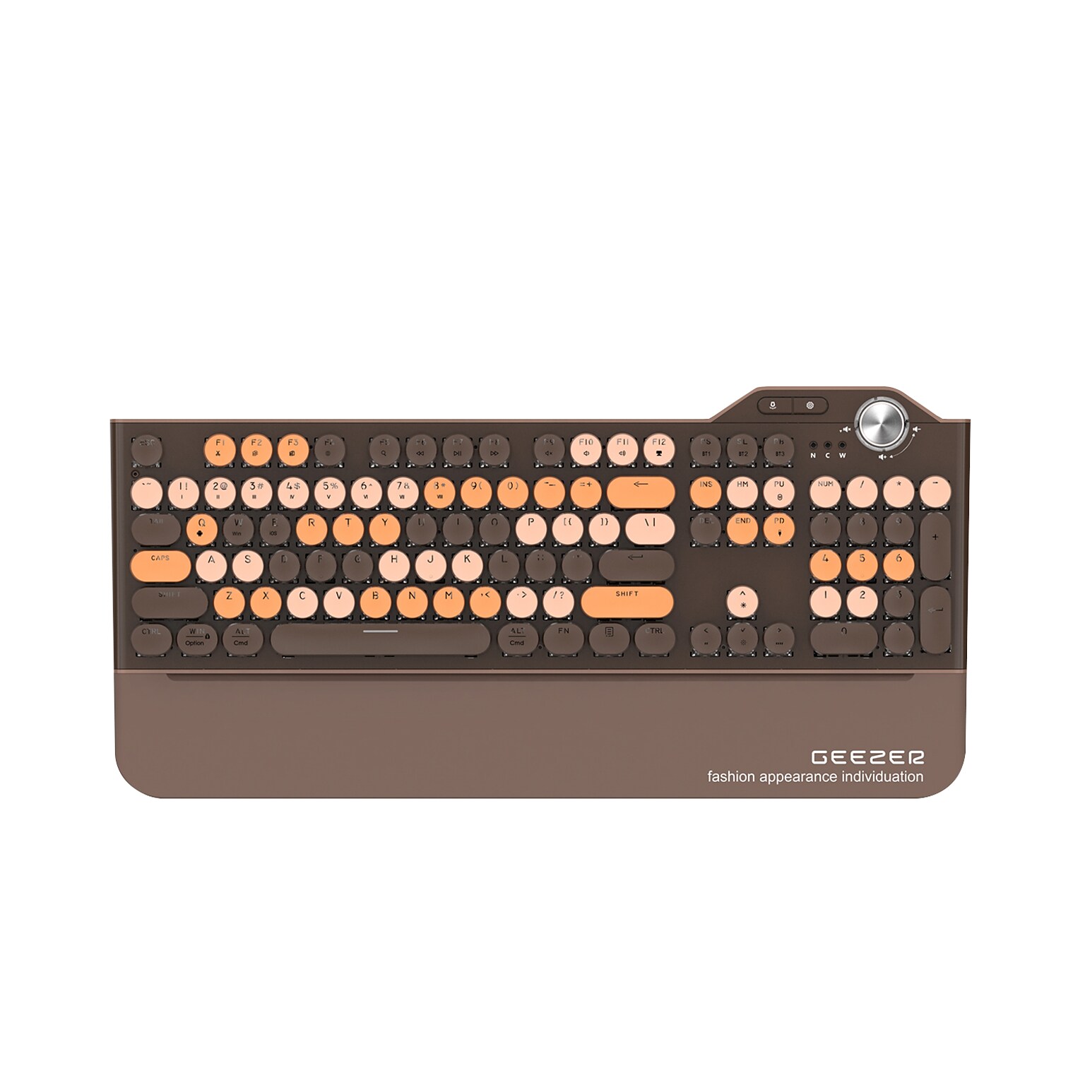 SaharaCase Wireless Mechanical Keyboard, Brown (KB21)