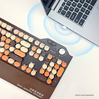 SaharaCase Wireless Mechanical Keyboard, Brown (KB21)