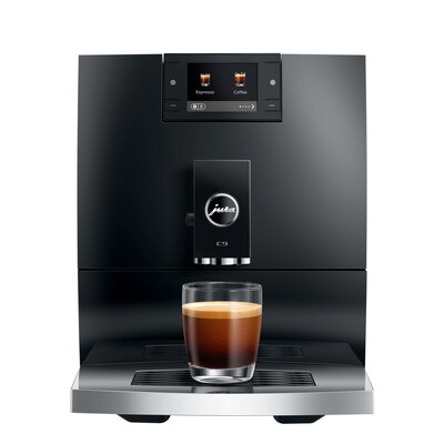 Jura C9 2-Cups Coffee & Espresso Machine Combination, Piano Black (15739)