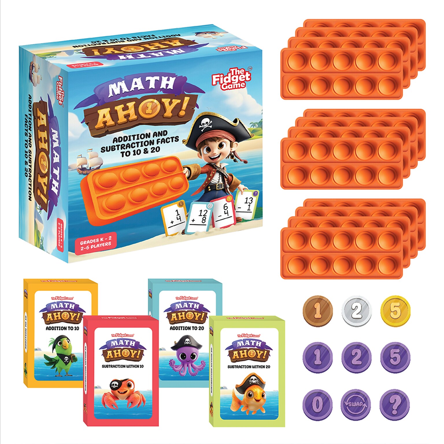 The Fidget Game Math Ahoy Game (FDGMATHAHOY)