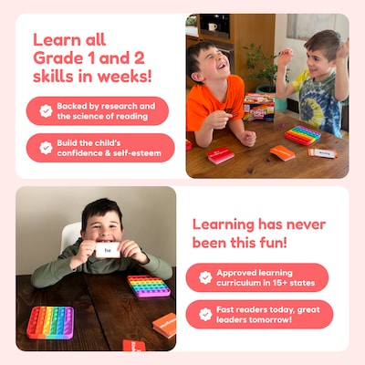 The Fidget Game Ultimate Grade 1 & 2 Learning Bundle (FDGGR1BUNDLE)