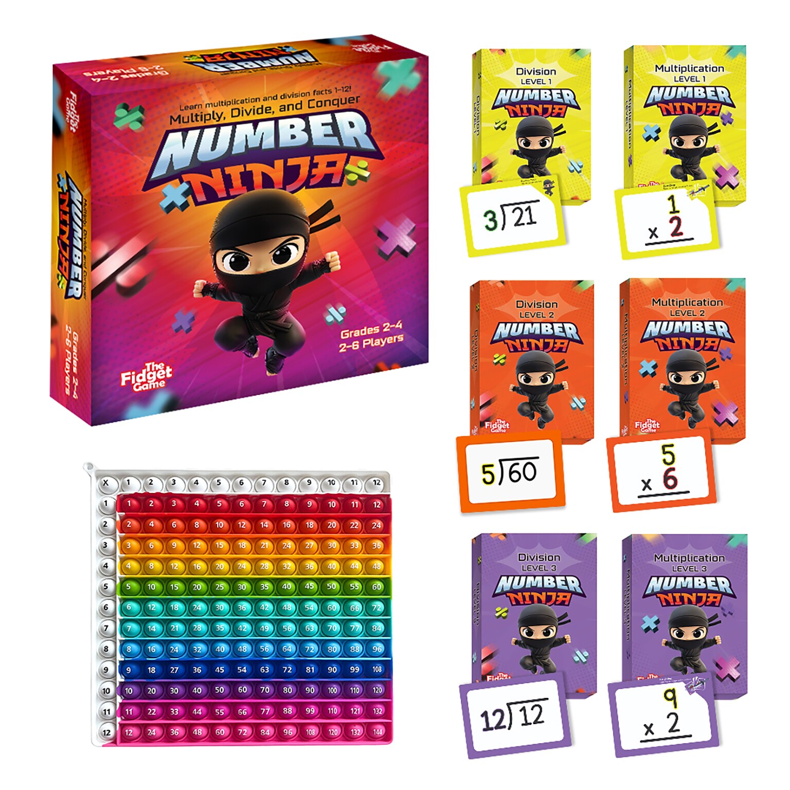 The Fidget Game Number Ninja Game (FDGGBNUMNINJA)