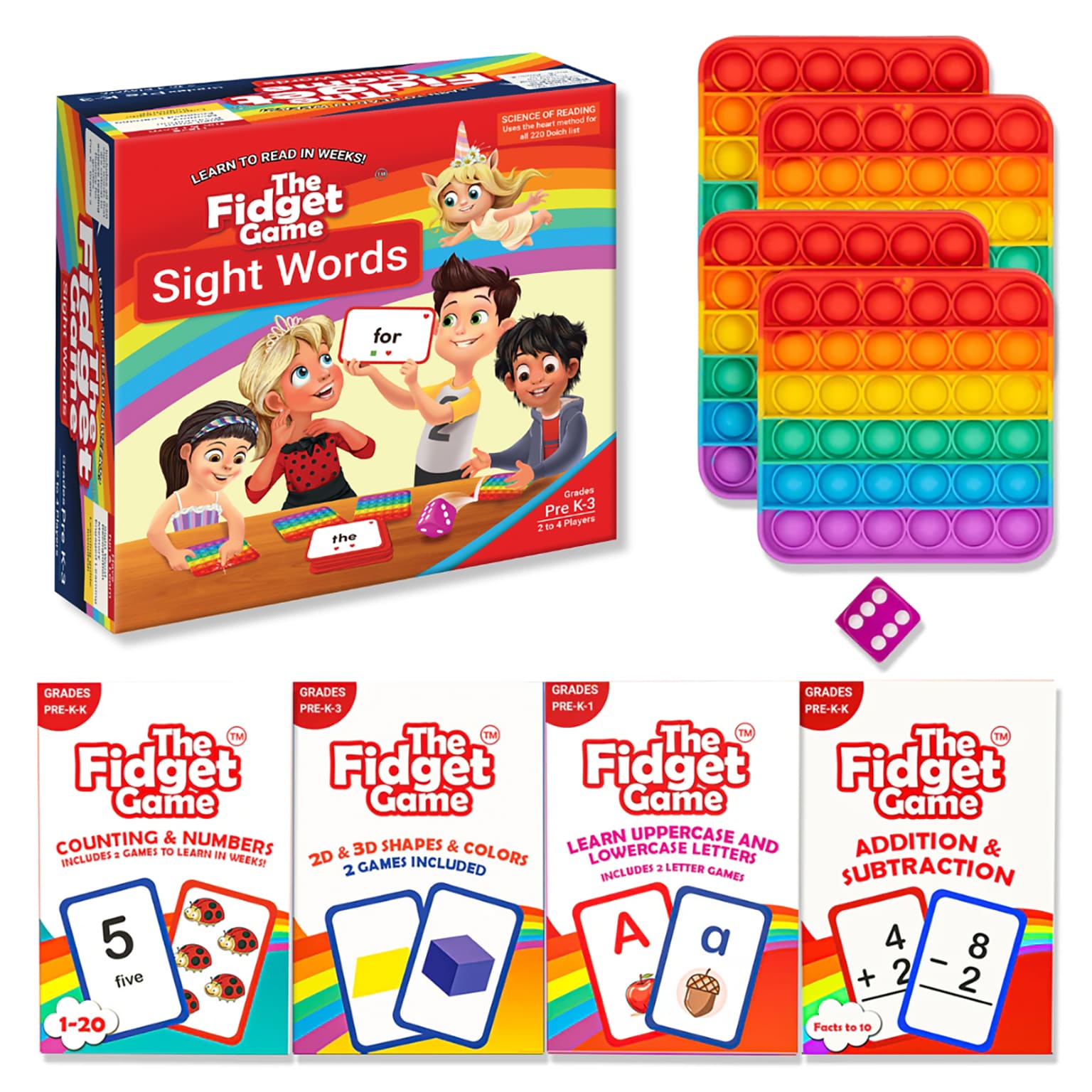 The Fidget Game Kindergarten Learning Bundle (FDGGRKBUNDLE)