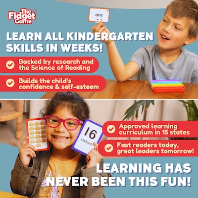 The Fidget Game Kindergarten Learning Bundle (FDGGRKBUNDLE)