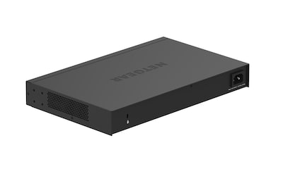 Netgear 300 24 Gigabit Ethernet PoE Unmanaged Switch, 1000 Mbps, Black (GS324P-100NAS)