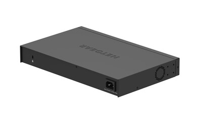 Netgear 300 24 Gigabit Ethernet PoE Unmanaged Switch, 1000 Mbps, Black (GS324P-100NAS)