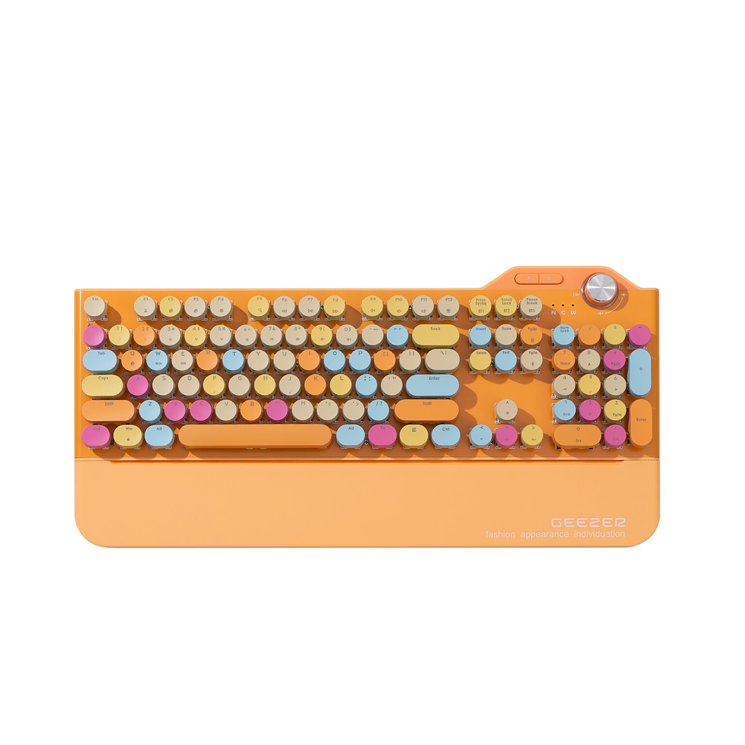 SaharaCase Wireless Mechanical Keyboard, Orange (KB22)