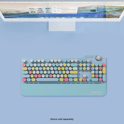 SaharaCase Wireless Mechanical Keyboard, Pastel Blue (KB23)