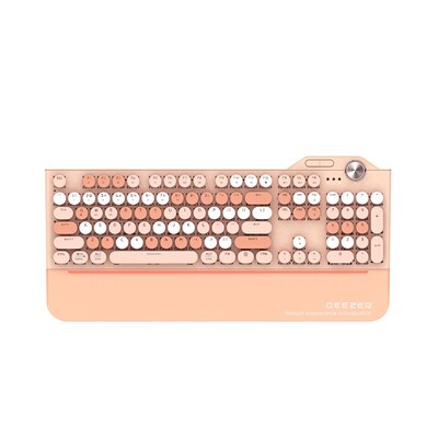 SaharaCase Wireless Mechanical Keyboard, Rose Gold (KB25)