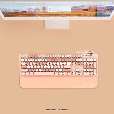 SaharaCase Wireless Mechanical Keyboard, Rose Gold (KB25)