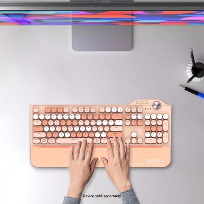 SaharaCase Wireless Mechanical Keyboard, Rose Gold (KB25)