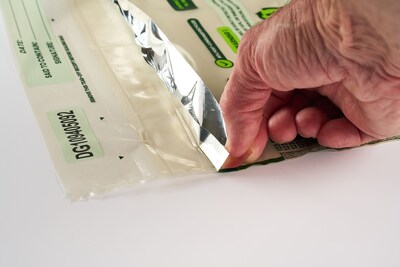 CONTROLTEK EcoLok Deposit Bags, 4 Compartments, Clear (585609)