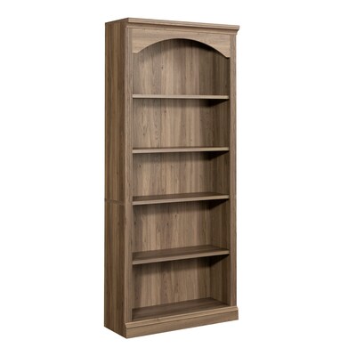 Sauder Select 71H 5-Shelf Bookcase, Salt Oak (446193)