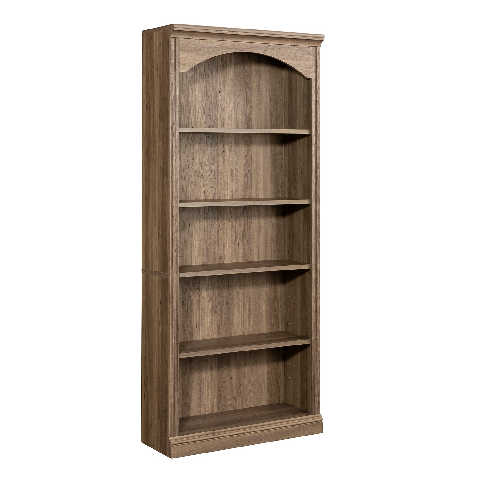Sauder Select 71H 5-Shelf Bookcase, Salt Oak (446193)