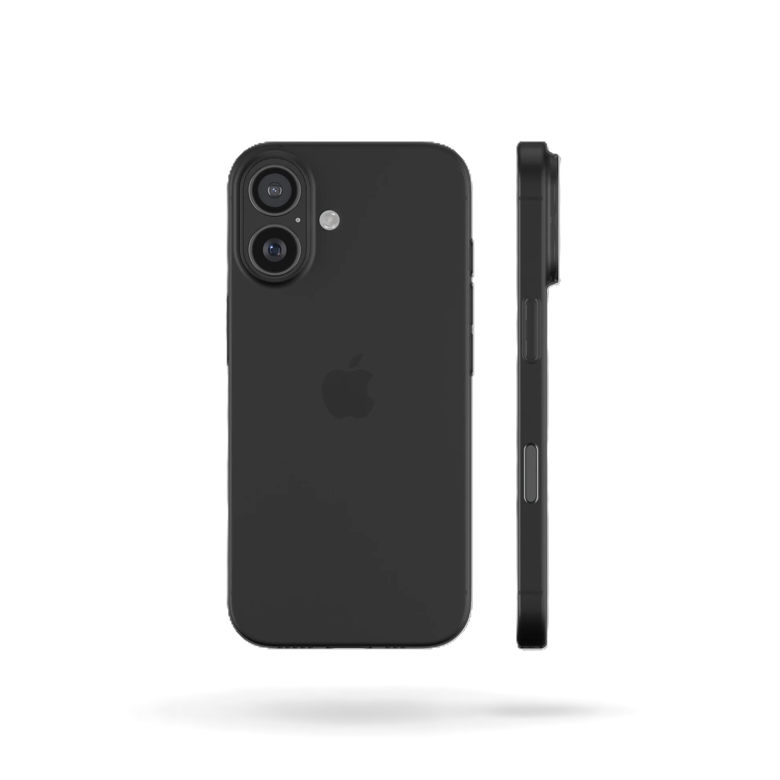 PEEL Original Super Thin Phone Case for iPhone 17, Black (I17_STD_THN_BLK)