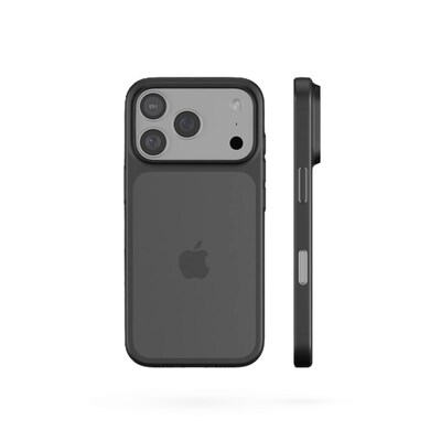PEEL Original Super Thin Phone Case for iPhone 17 Pro, Black (I17_PRO_THN_BLK)