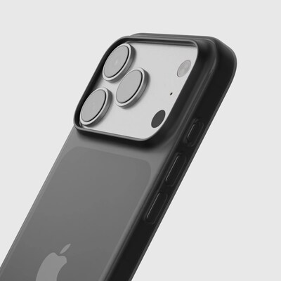 PEEL Original Super Thin Phone Case for iPhone 17 Pro, Black (I17_PRO_THN_BLK)