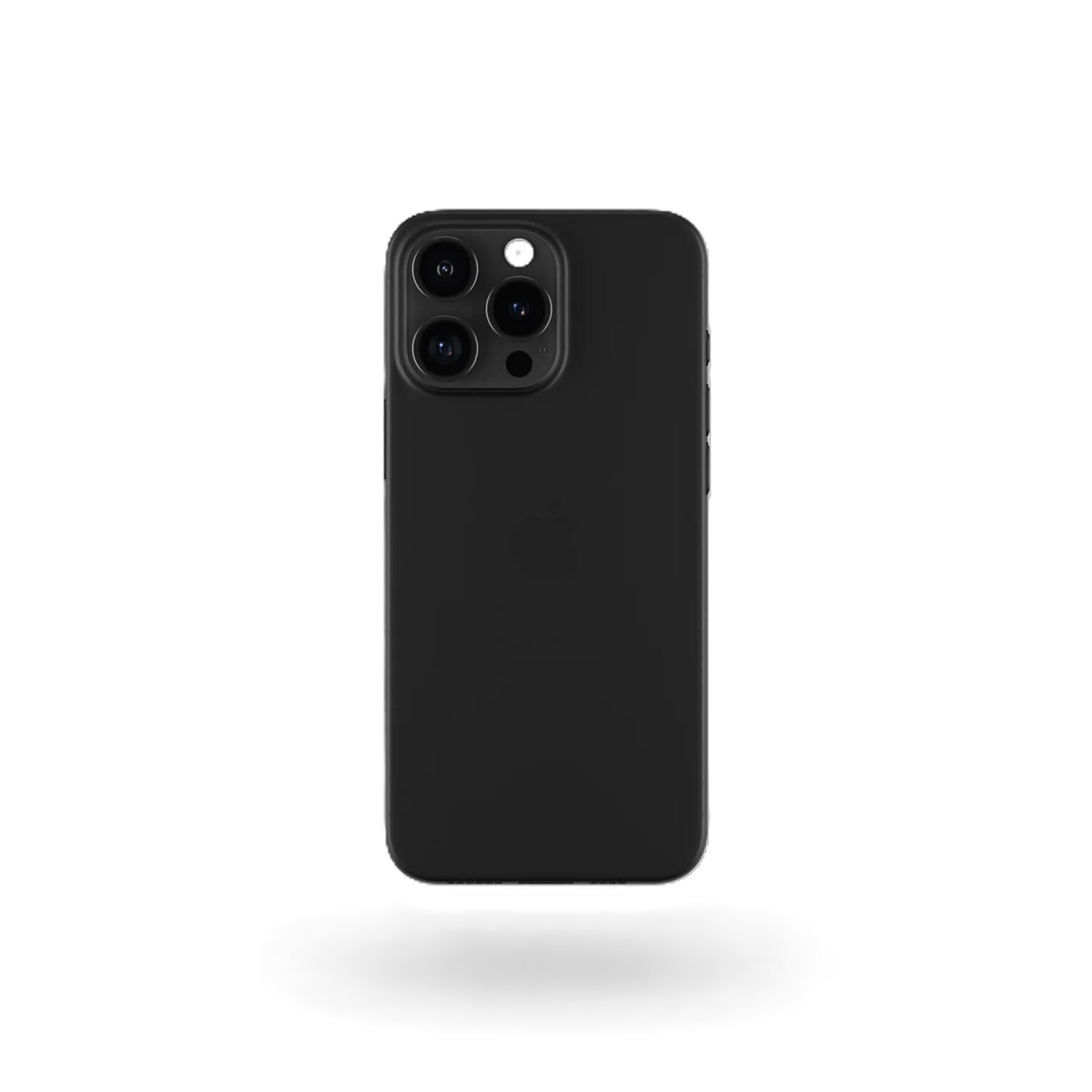 PEEL Original Super Thin Phone Case for iPhone 16 Pro Max, Black (I16_PMX_THN_BLK)
