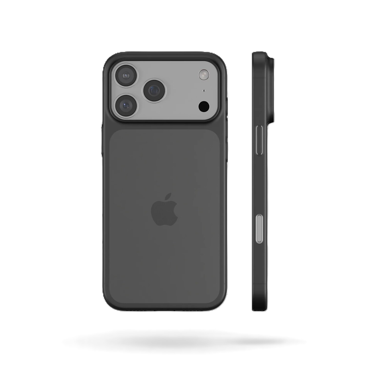 PEEL Original Super Thin Phone Case for iPhone 17 Pro Max, Black (I17_PMX_THN_BLK)
