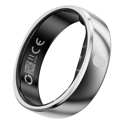 RingConn Gen 2 Air Ultra-Thin Smart Ring - Size Before You Buy - Size 11, Galaxy Silver (124031101)