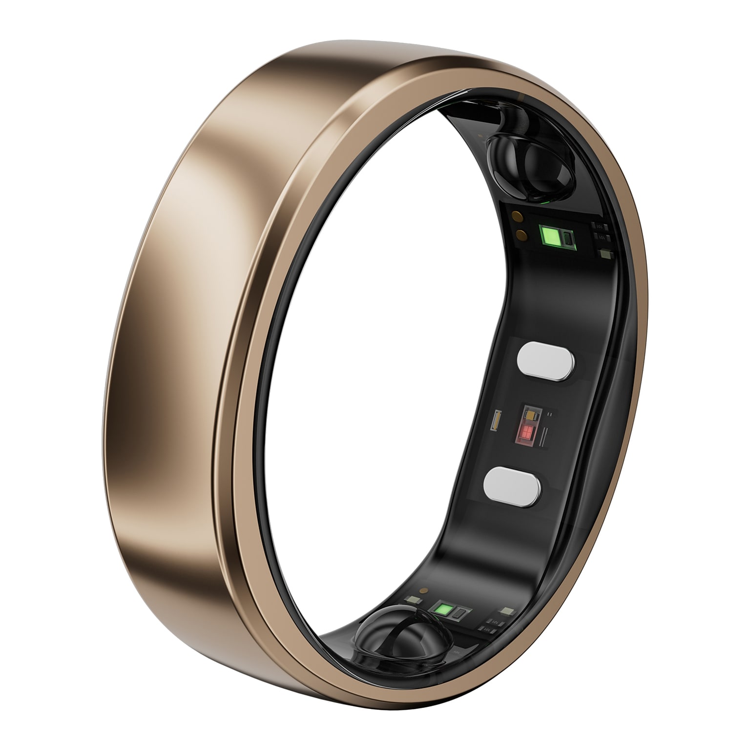 RingConn Gen 2 Air Ultra-Thin Smart Ring - Size Before You Buy - Size 9, Dune Gold (124030902)