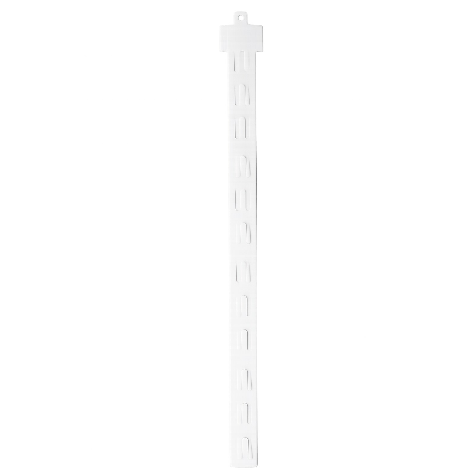 Nahanco Perforated Merchandise Strip, Natural Clear, 50/Pack (SMS12)
