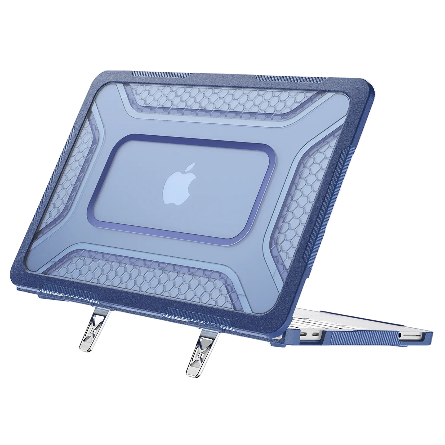 SaharaCase Raider Series Ultra Heavy Duty 13 MacBook Neo Case, Shock-Absorbing, Blue (LT00126)