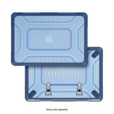 SaharaCase Raider Series Ultra Heavy Duty 13" MacBook Neo Case, Shock-Absorbing, Blue (LT00126)