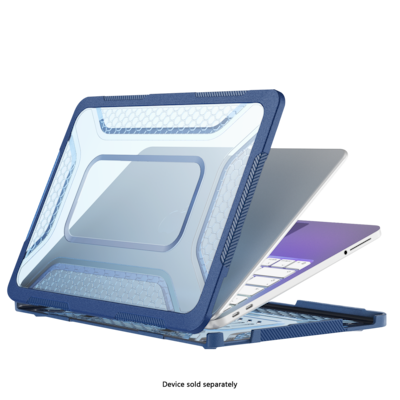 SaharaCase Raider Series Ultra Heavy Duty 13" MacBook Neo Case, Shock-Absorbing, Blue (LT00126)