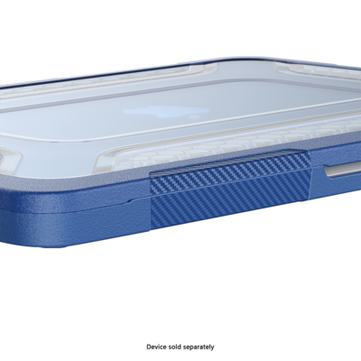SaharaCase Raider Series Ultra Heavy Duty 13" MacBook Neo Case, Shock-Absorbing, Blue (LT00126)