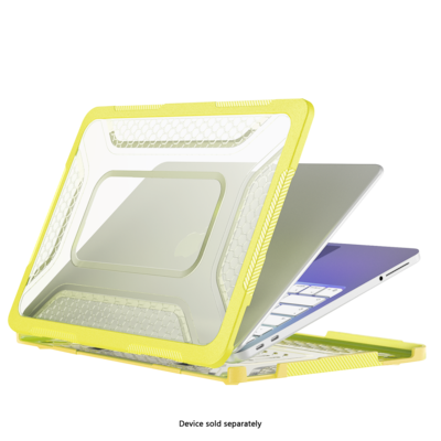 SaharaCase Raider Series Ultra Heavy Duty 13" MacBook Neo Case, Shock-Absorbing, Yellow (LT00127)