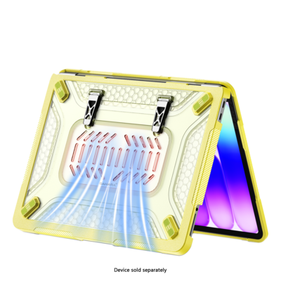 SaharaCase Raider Series Ultra Heavy Duty 13" MacBook Neo Case, Shock-Absorbing, Yellow (LT00127)