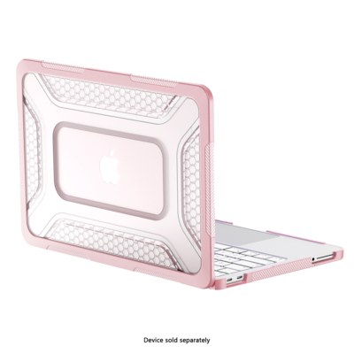 SaharaCase Raider Series Ultra Heavy Duty 13" MacBook Neo Case, Shock-Absorbing, Pink (LT00125)