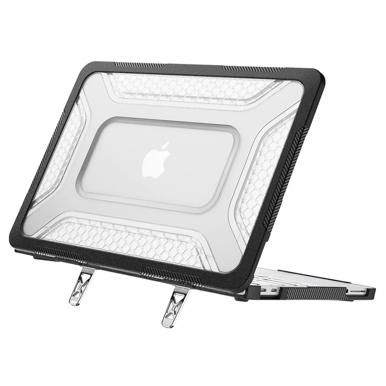 SaharaCase Raider Series Ultra Heavy Duty 13 MacBook Neo Case, Shock-Absorbing, Black (LT00124)