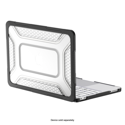 SaharaCase Raider Series Ultra Heavy Duty 13" MacBook Neo Case, Shock-Absorbing, Black (LT00124)