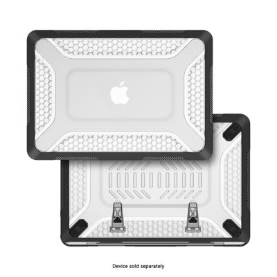 SaharaCase Raider Series Ultra Heavy Duty 13" MacBook Neo Case, Shock-Absorbing, Black (LT00124)
