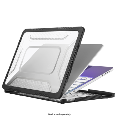 SaharaCase Raider Series Ultra Heavy Duty 13" MacBook Neo Case, Shock-Absorbing, Black (LT00124)